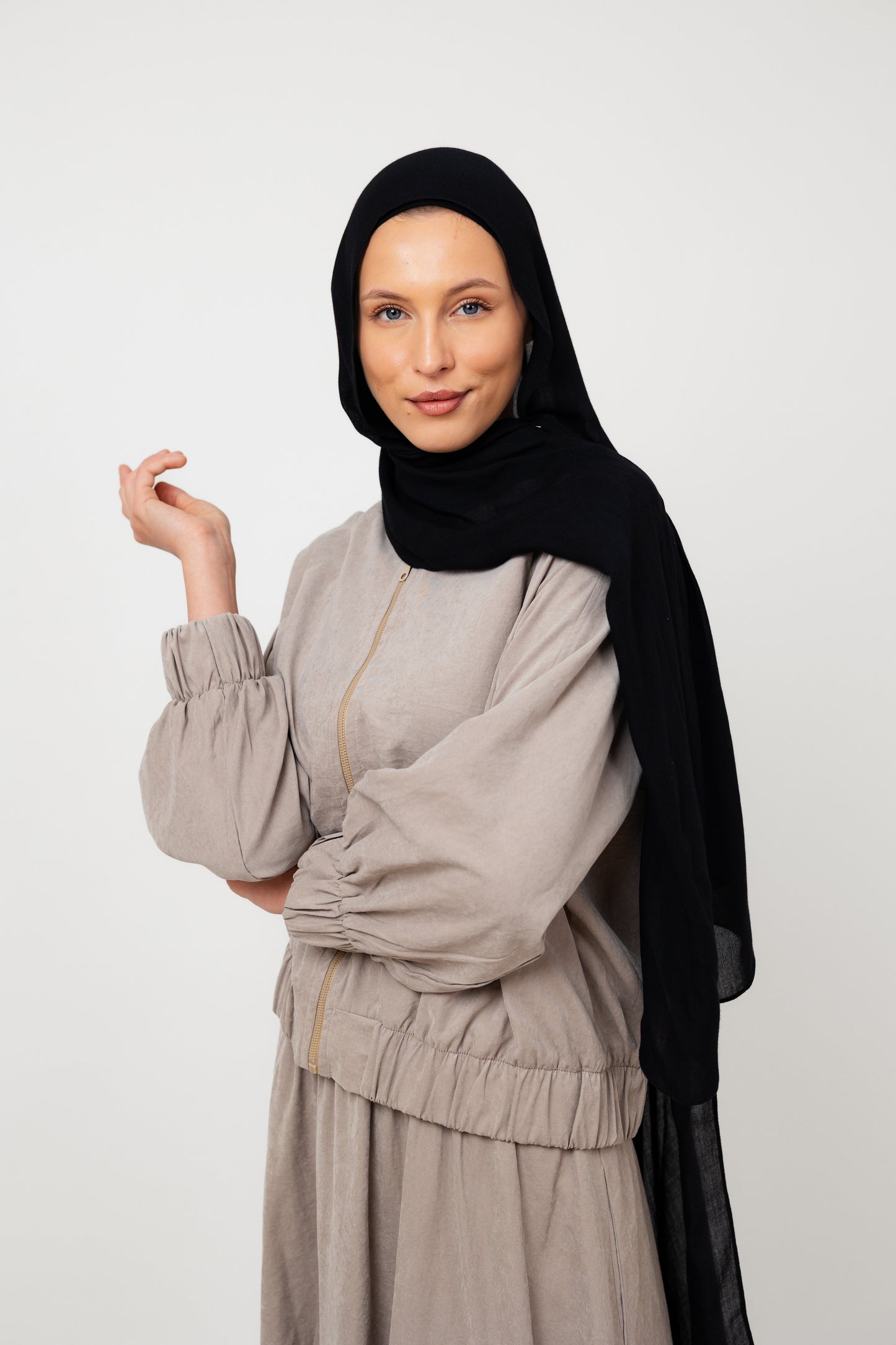 The Haven Jacket in Grey