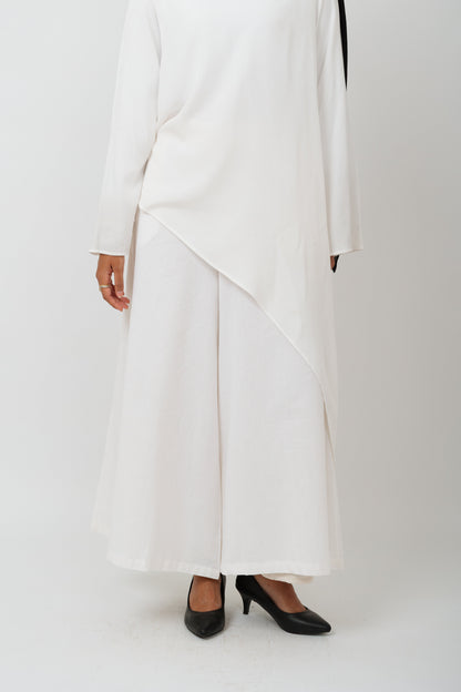 Flow wide leg pants in White