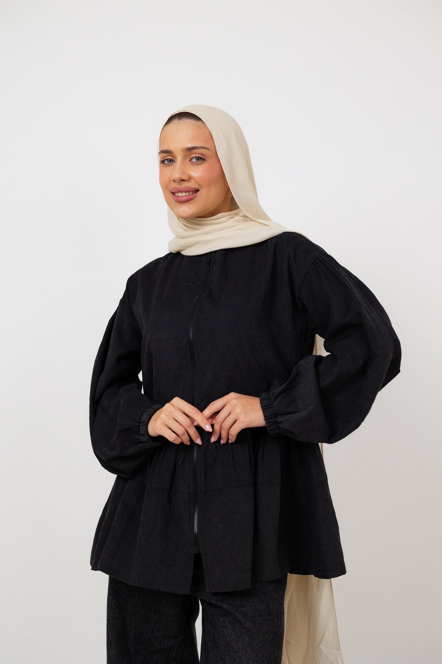 Skyline top in Black