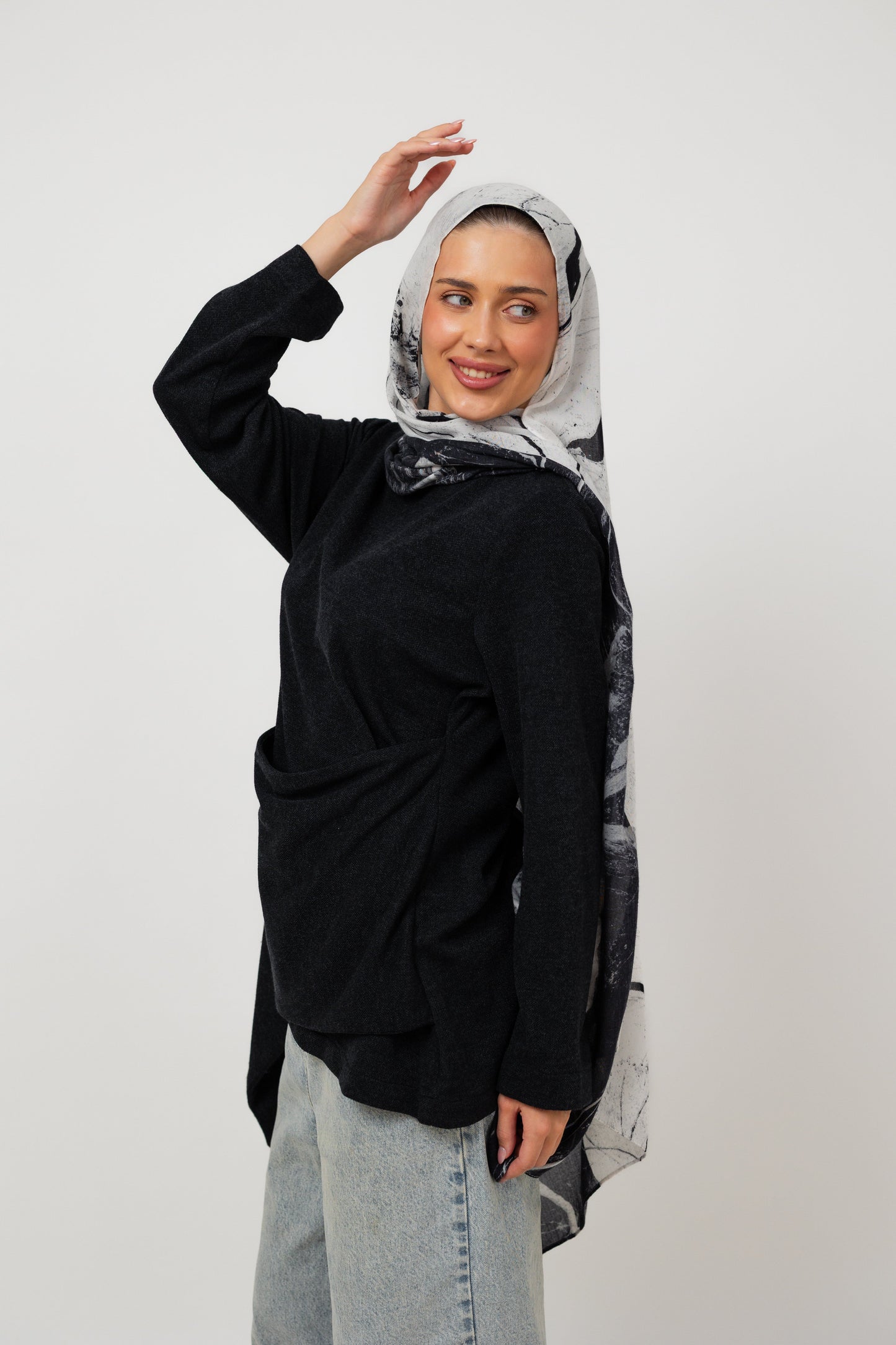 Layer up Top in Black