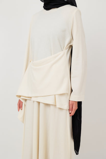 Layer up Top in Off White