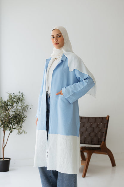 Raya cardigan in baby blue