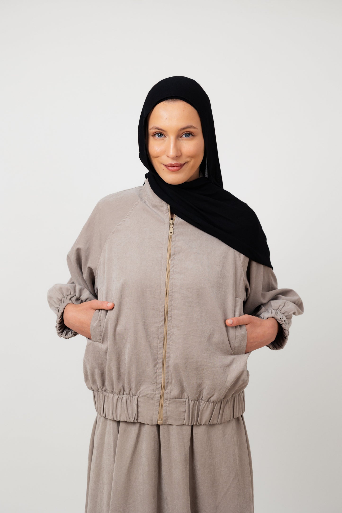 The Haven Jacket in Grey