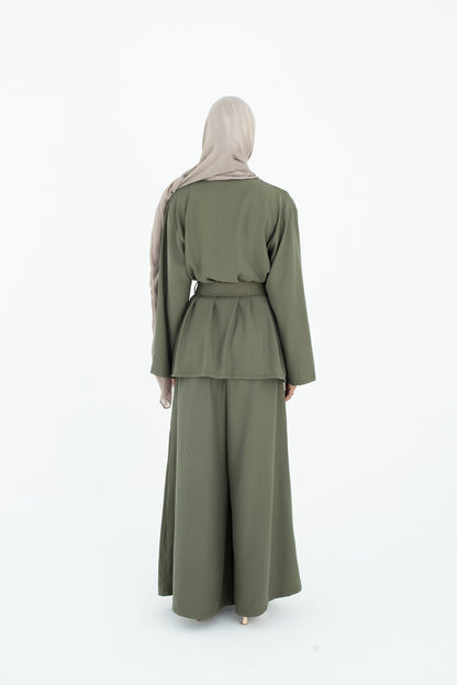 Soft Mood Set In Olive