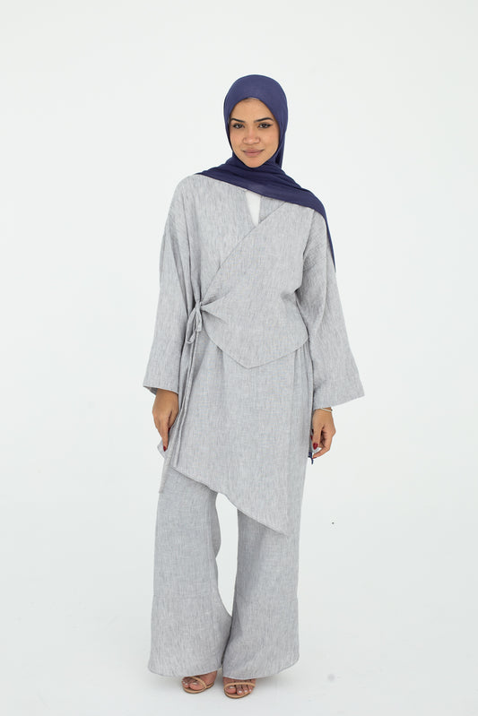 Flowline Top In Grey