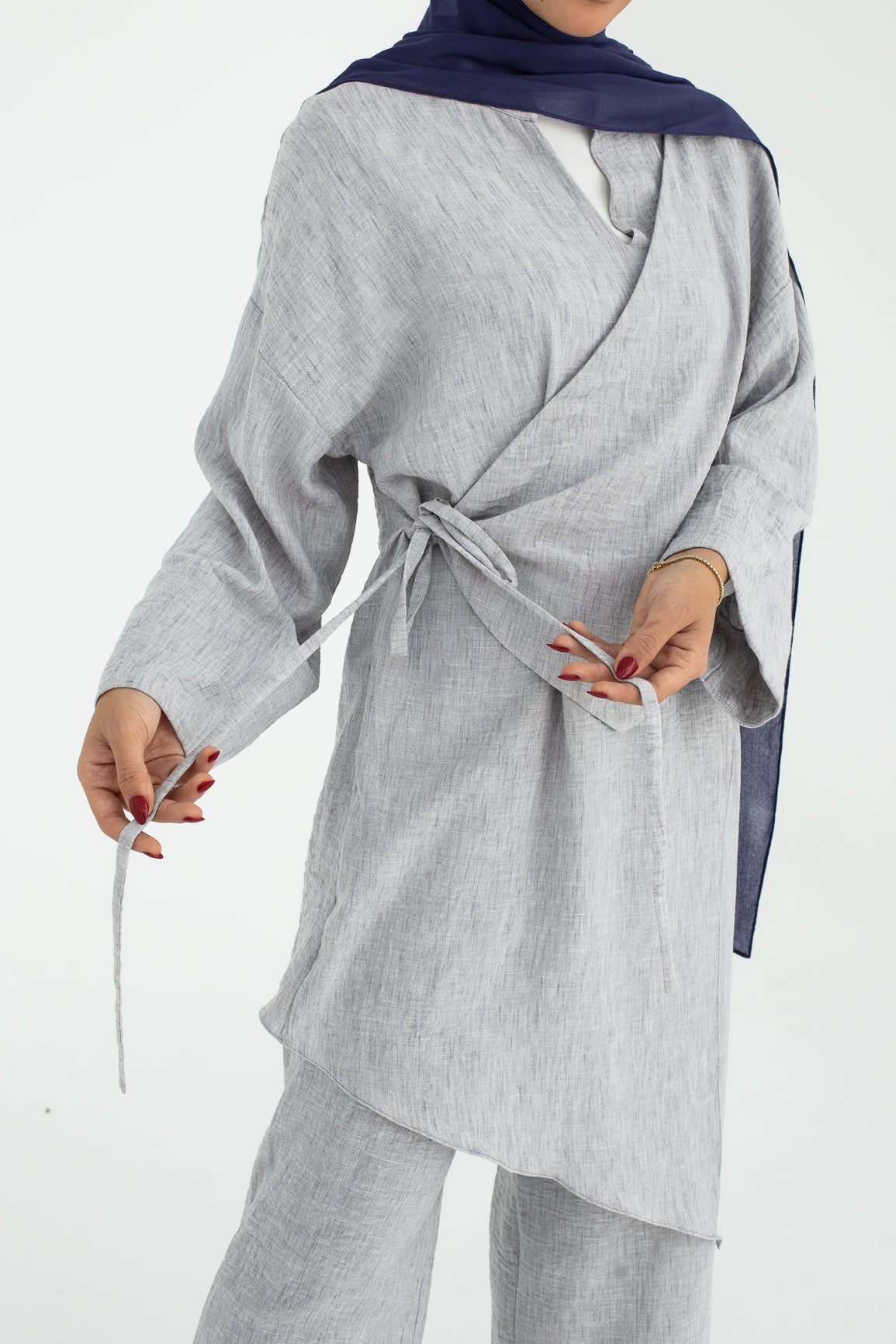 Flowline Top In Grey