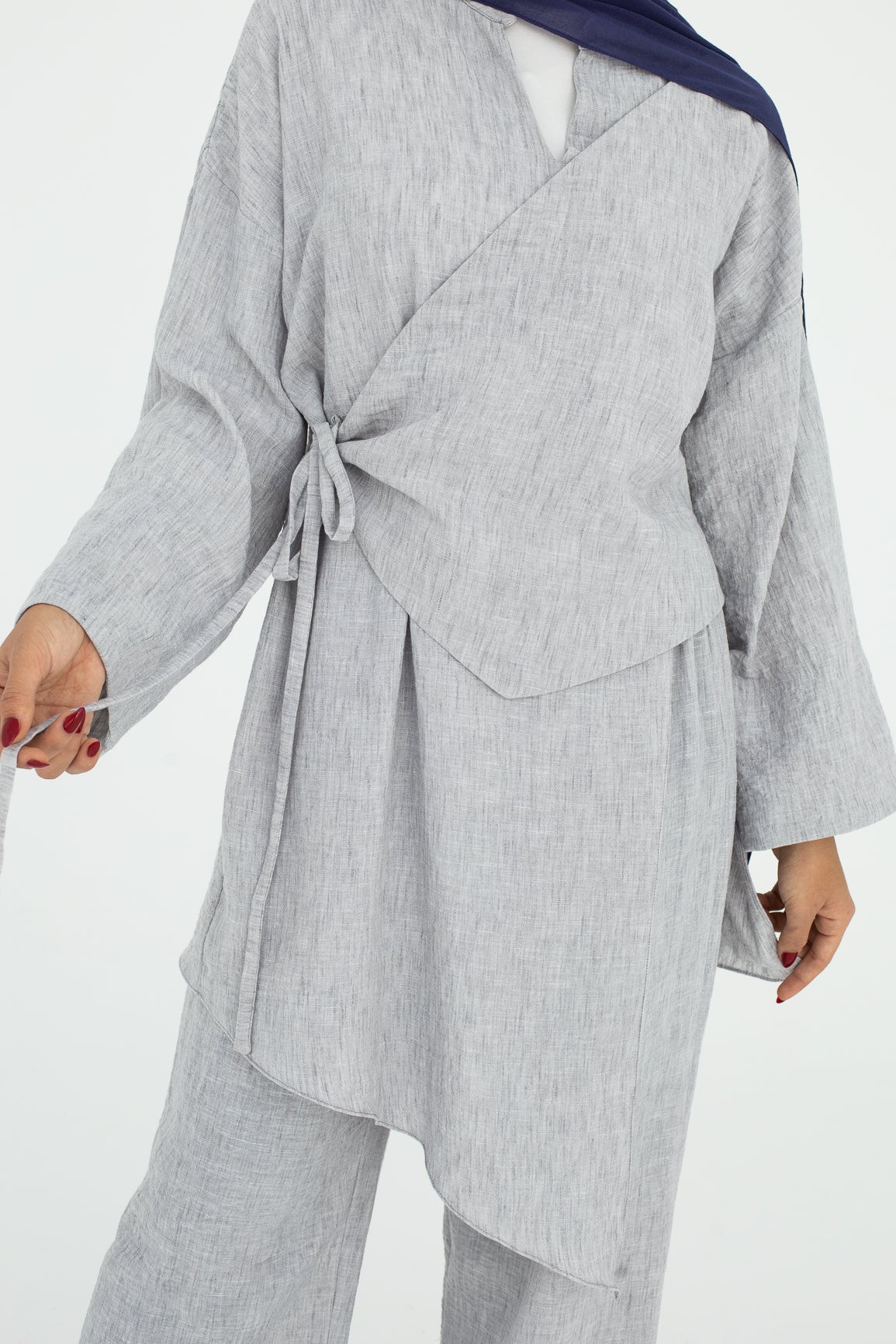 Flowline Top In Grey