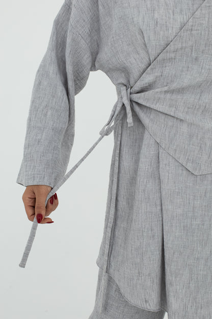 Flowline Top In Grey