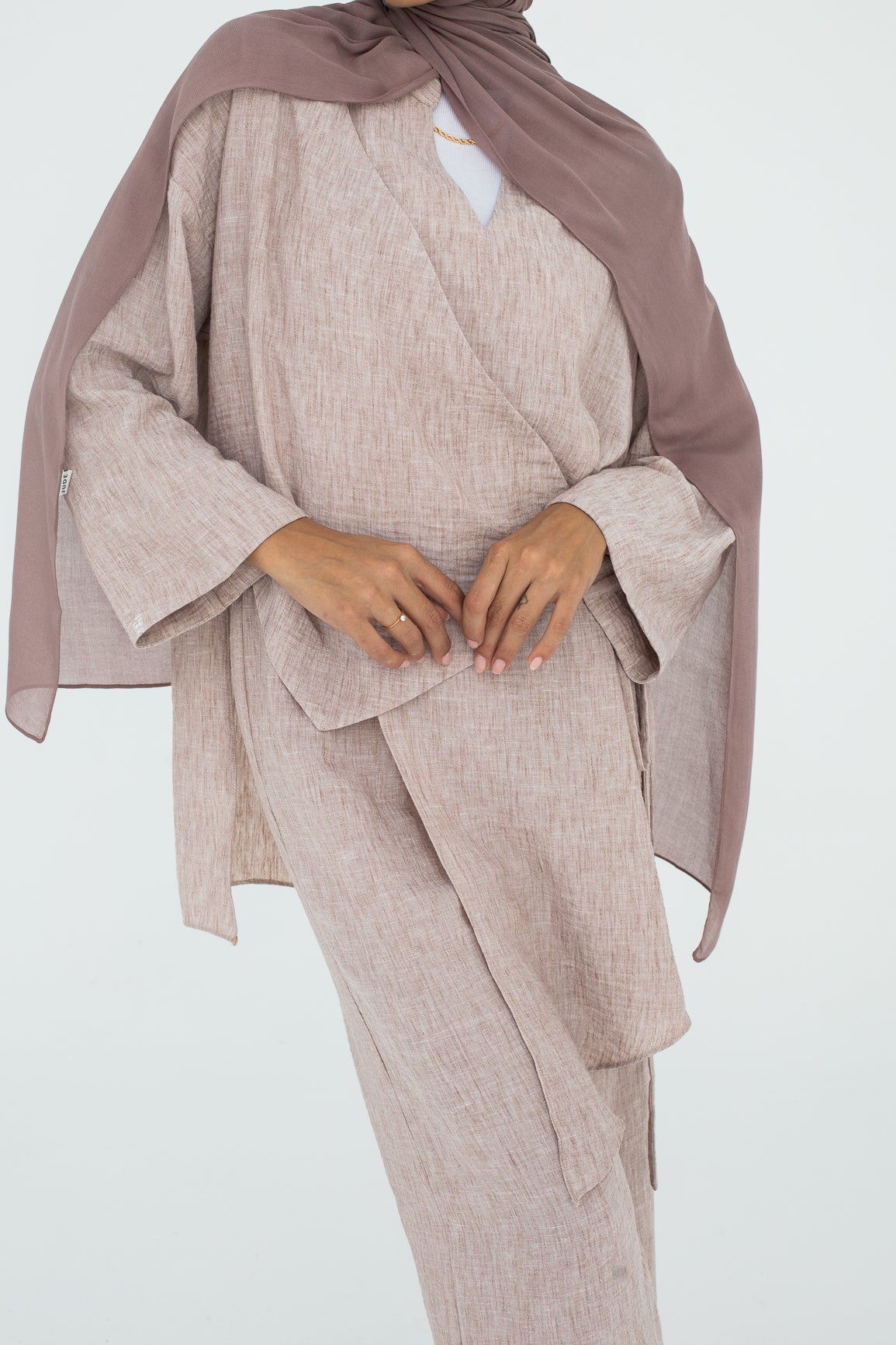 Flowline Top In Beige