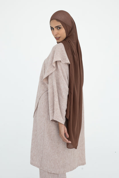 Cascade Cardigan In Beige