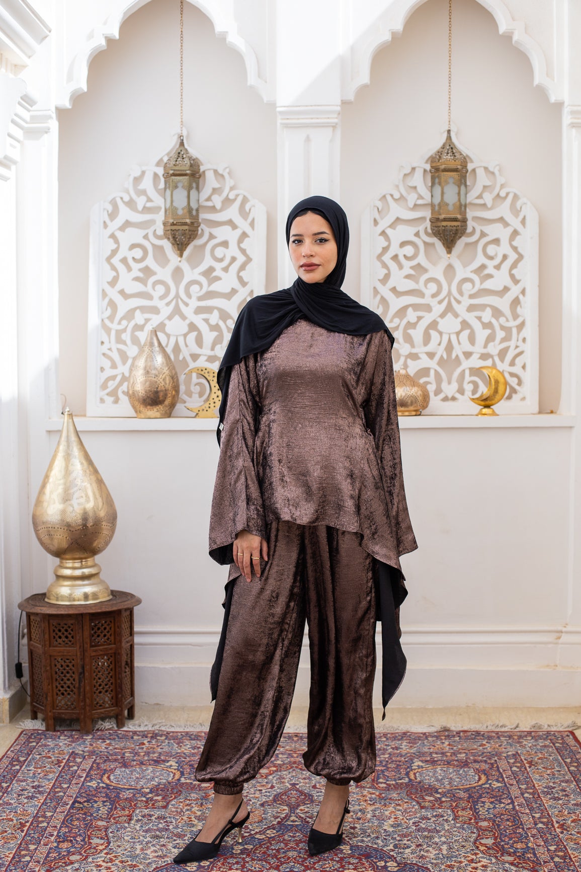 Shimmer Set in Copper