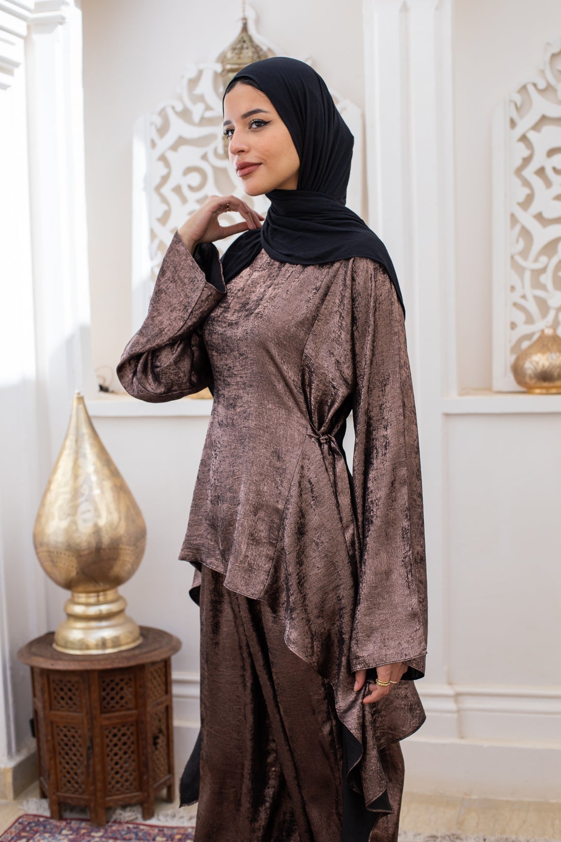 Shimmer Set in Copper