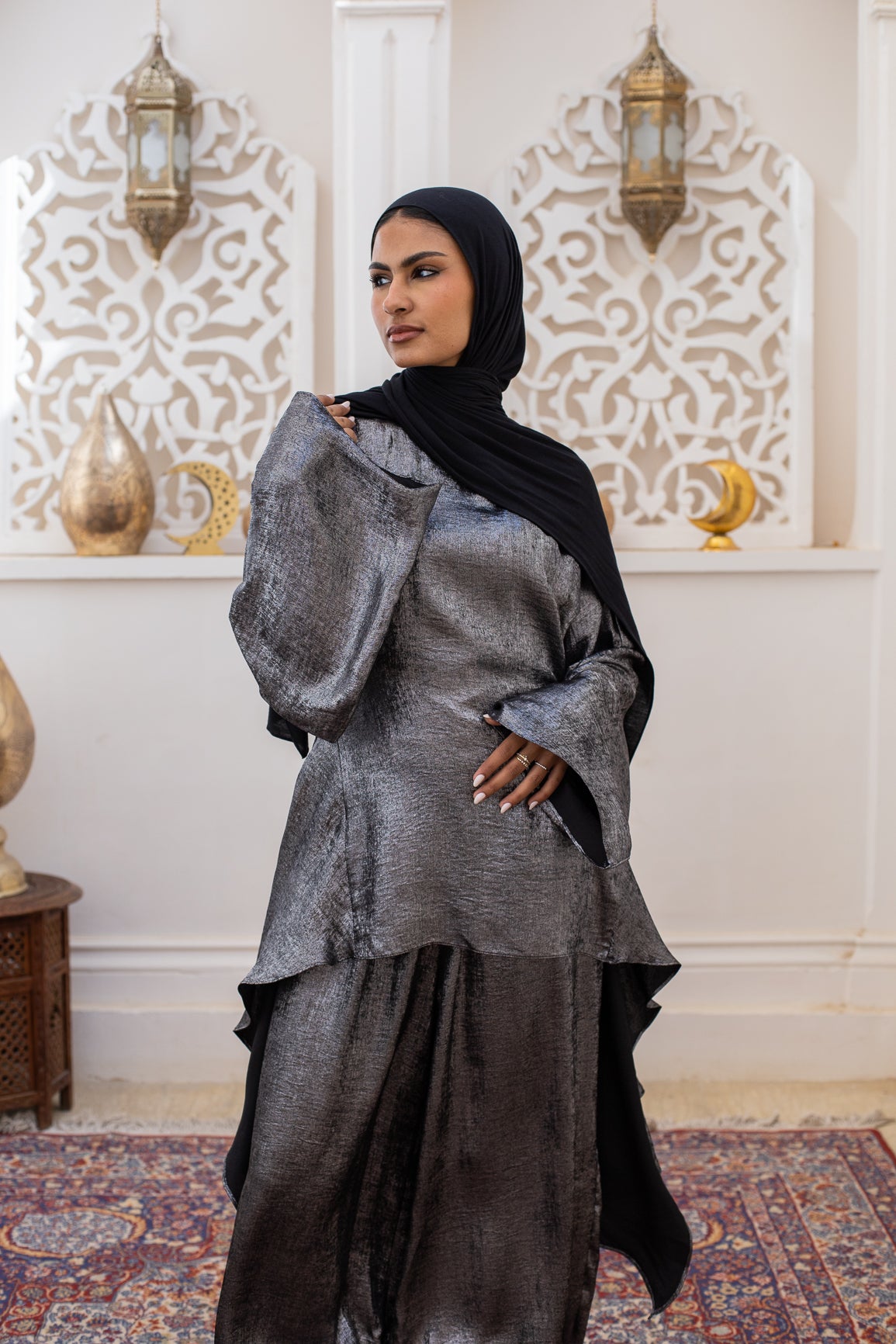 Shimmer Set in Silver