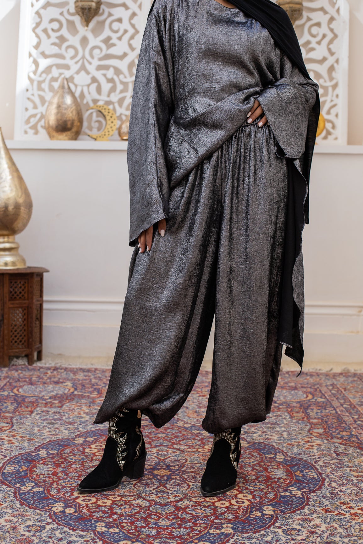 Shimmer Set in Silver